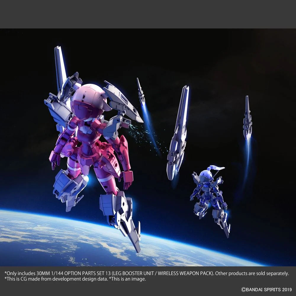 30 Minute Missions #13 Optional Parts (Leg Booster/Wireless Weapon Pack) Accessory Set - Image 12