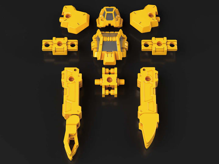 30 Minute Missions #15 Special Operation Rabiot (Yellow) Armor Set - Image 2
