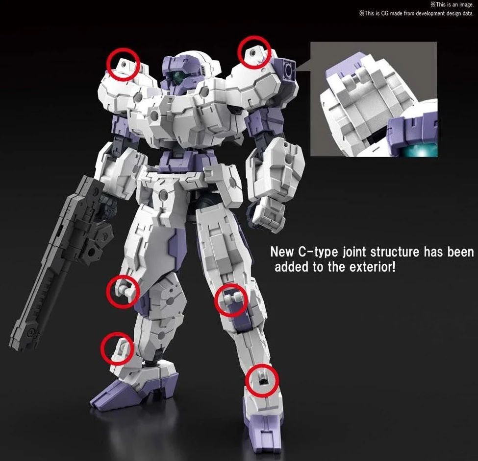 30 Minute Missions #23 eEXM-21 Rabiot (White) Model Kit - Image 6