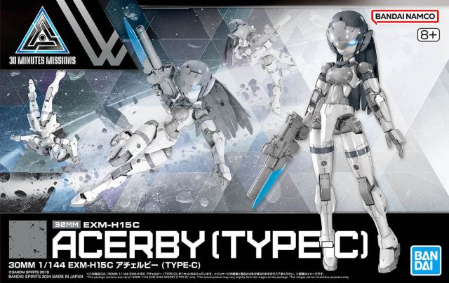 30 Minute Missions #56 EXM-H15C Acerby (Type C) 1/144 Scale Model Kit