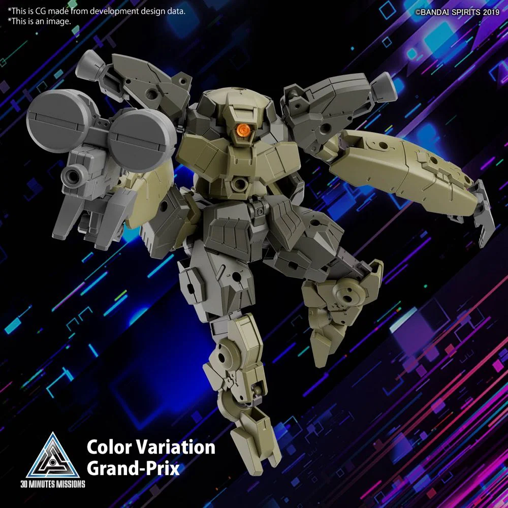 30 Minute Missions #61 bEXM-29 Gardonova (Green) Model Kit - Image 12