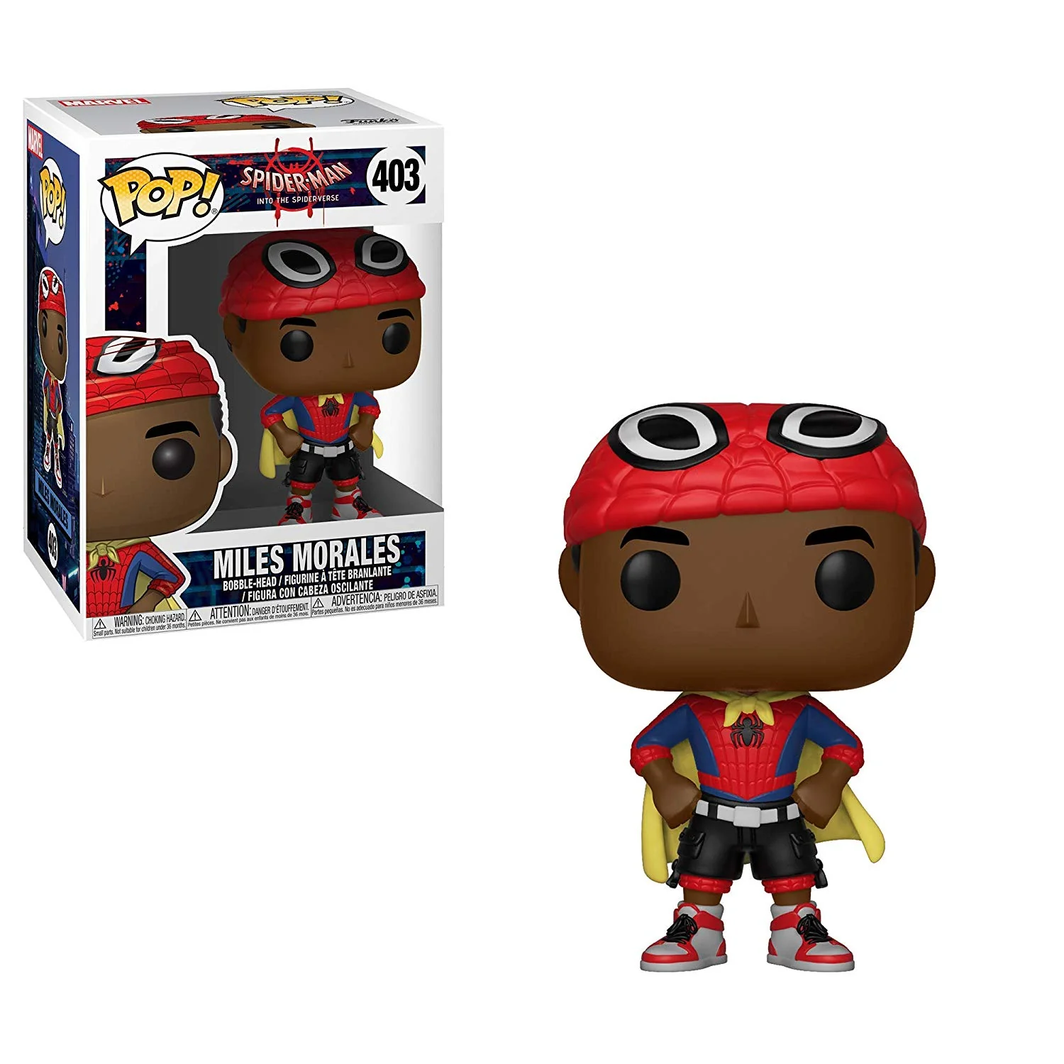 403 Animated Spider-Man Movie: Miles Morales with Cape