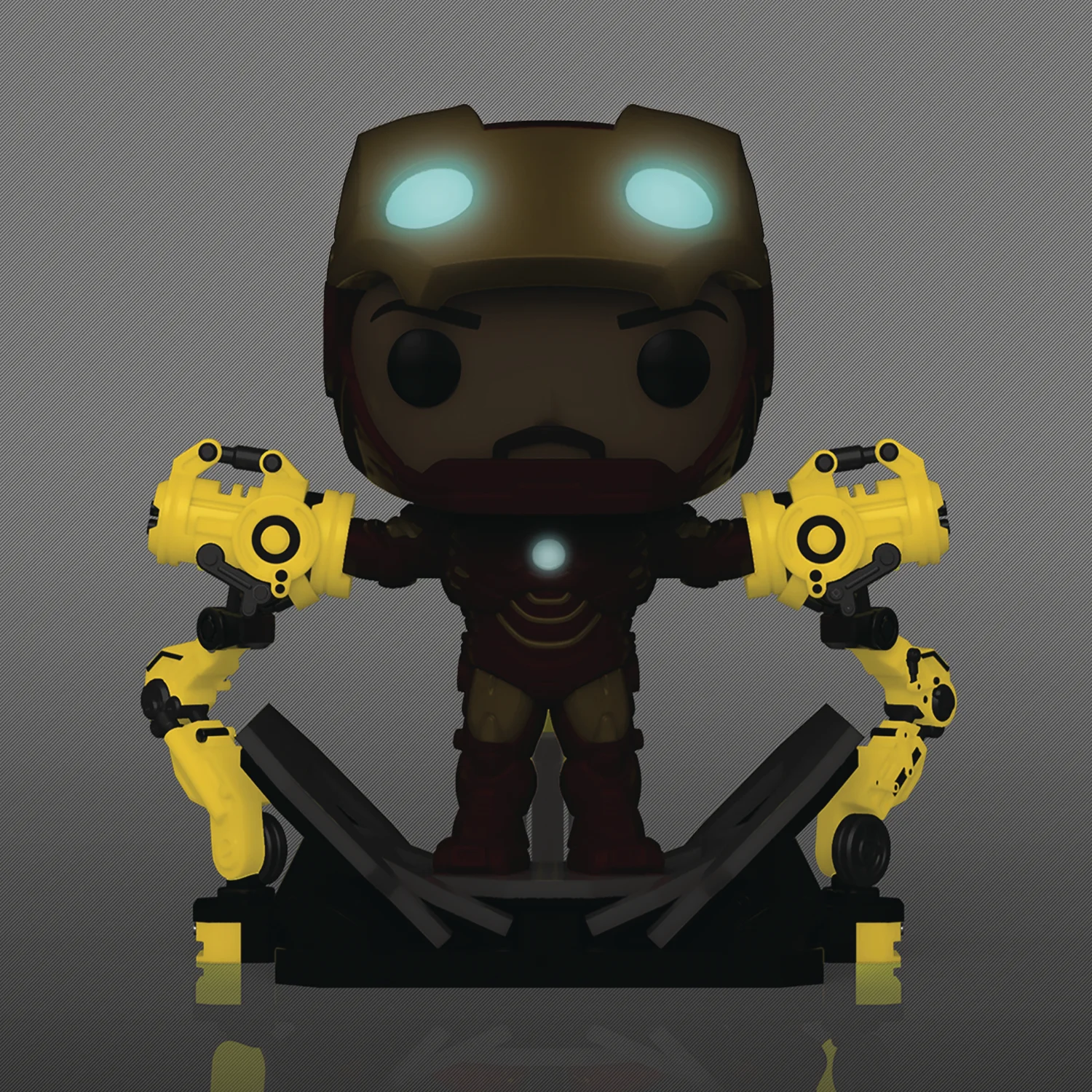905 Iron Man 2: Iron Man MKIV with Gantry PX GID Deluxe - Image 3