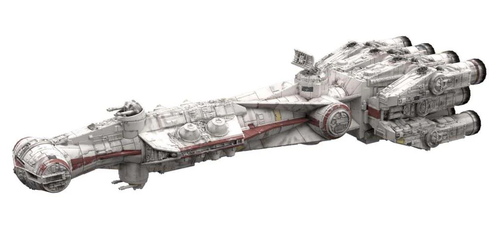 Blockade Runner 1/1000 & Millennium Falcon 1/350 Scale Model Kit - Image 3