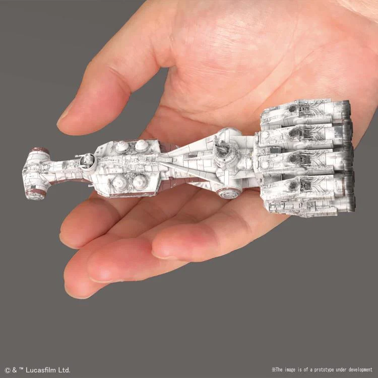 Blockade Runner 1/1000 & Millennium Falcon 1/350 Scale Model Kit - Image 5