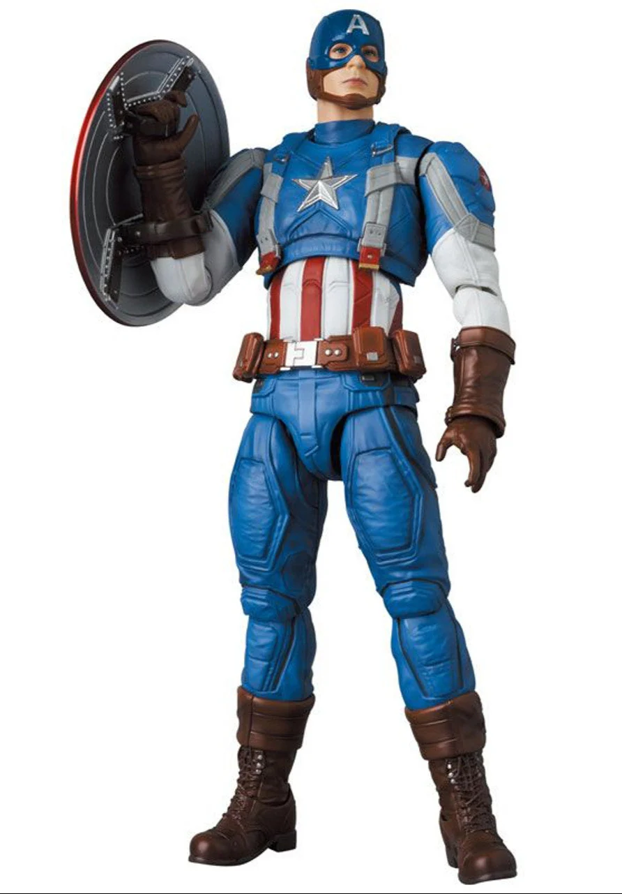Captain America: The Winter Soldier - MAFEX No.220 Captain America (Classic Suit) - Image 2