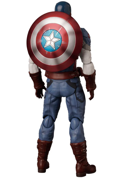 Captain America: The Winter Soldier - MAFEX No.220 Captain America (Classic Suit) - Image 5
