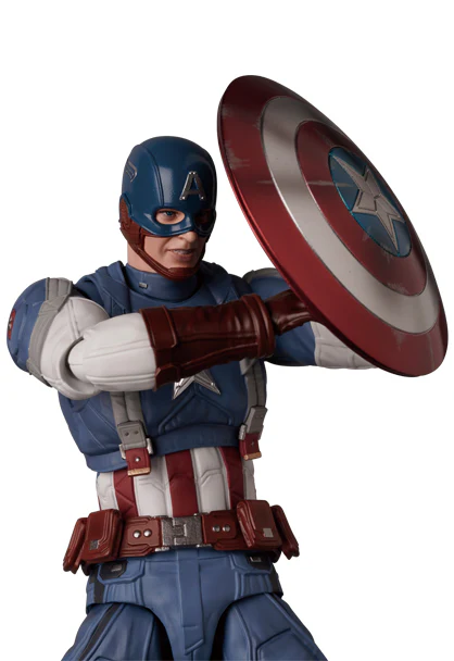 Captain America: The Winter Soldier - MAFEX No.220 Captain America (Classic Suit) - Image 7