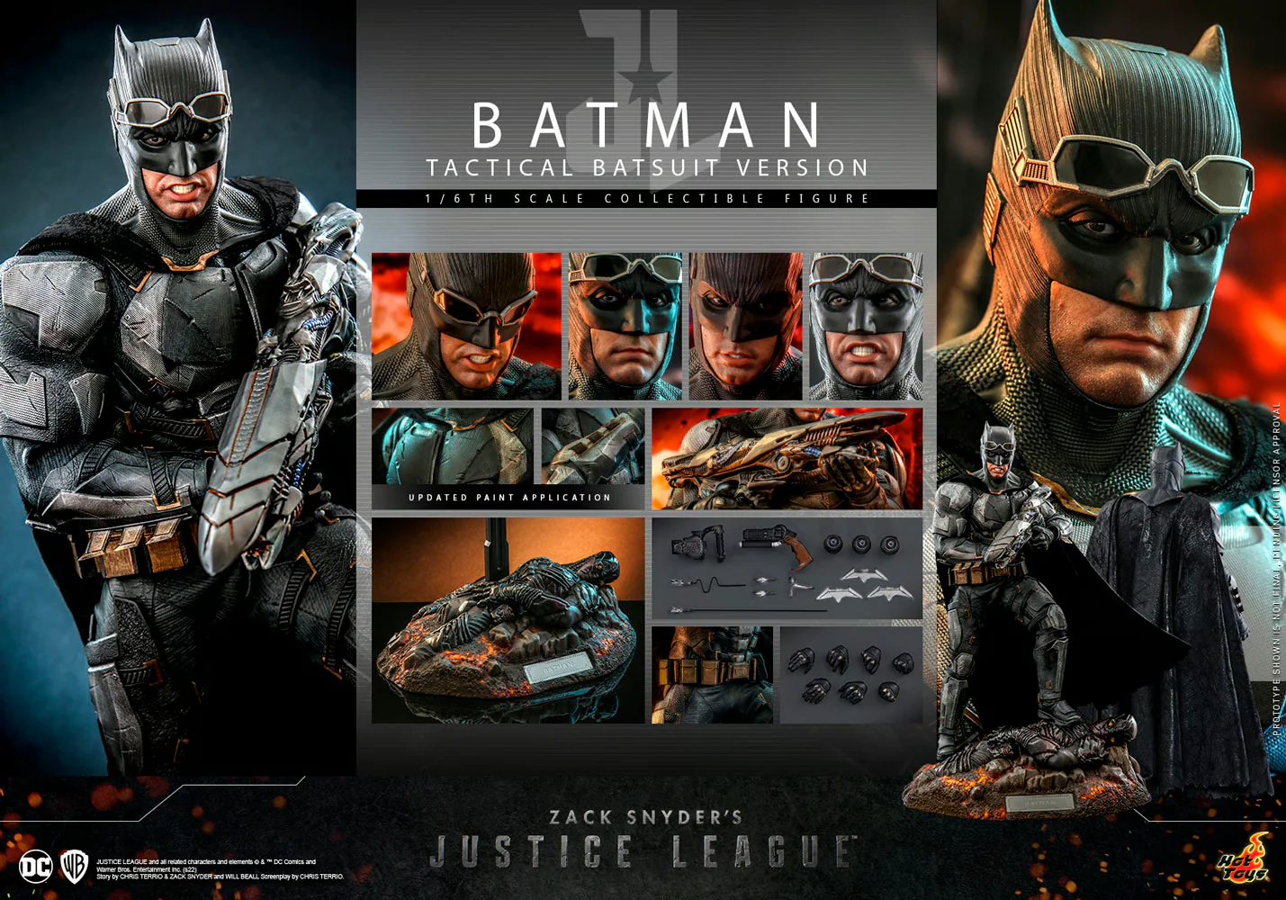 Justice League - Batman Tactical Suit Deluxe TMS085 - Image 11