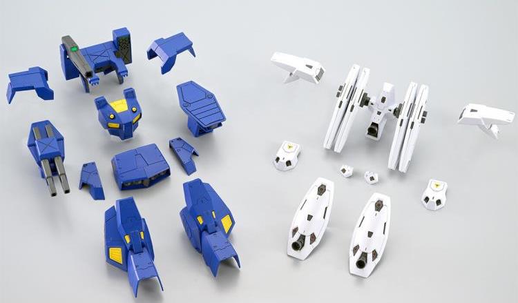 MG Gundam F90 Mission Pack J & Q Types - P-Bandai - Image 2