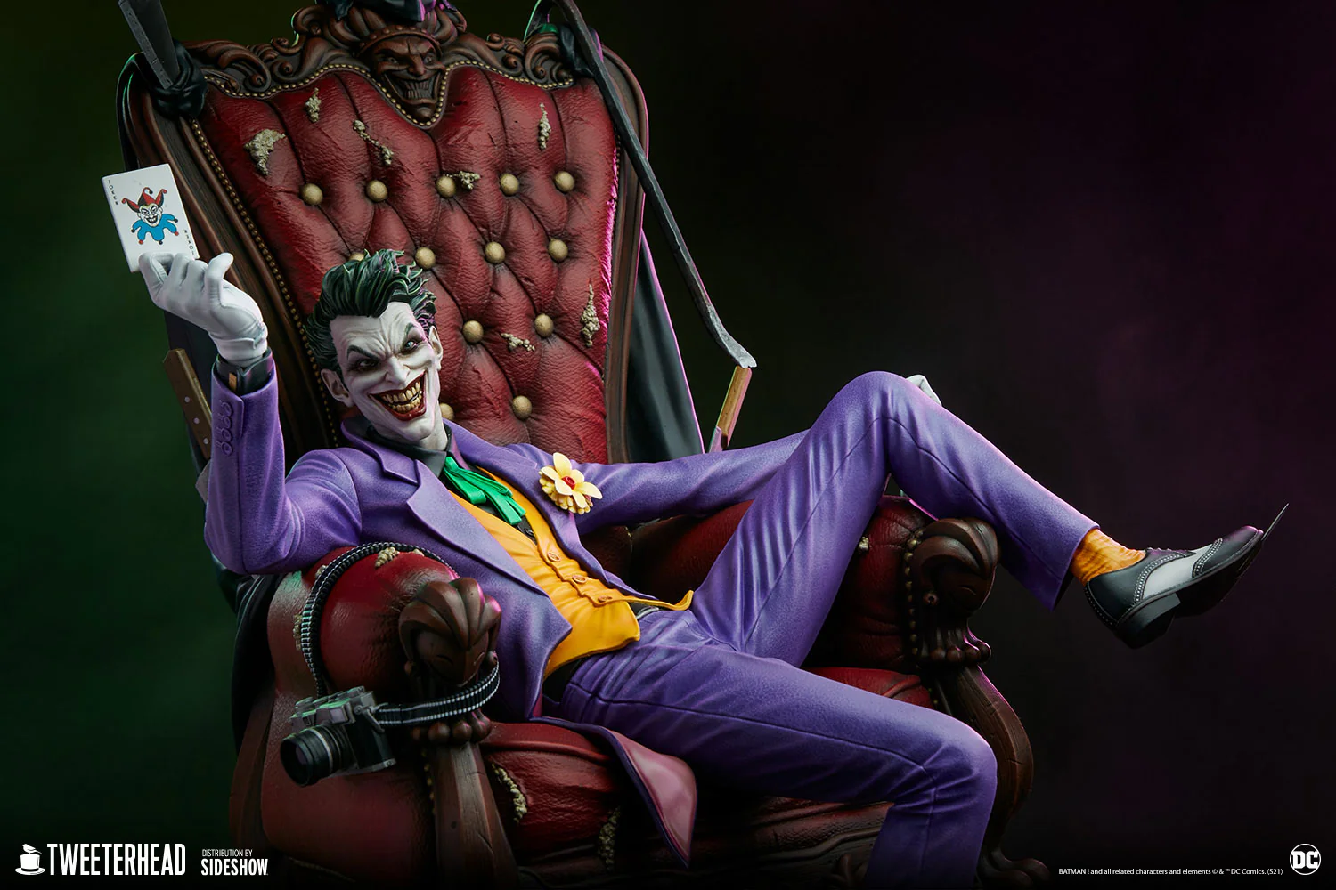 DC Comics - Joker 1/6 Scale Deluxe Maquette - Image 5