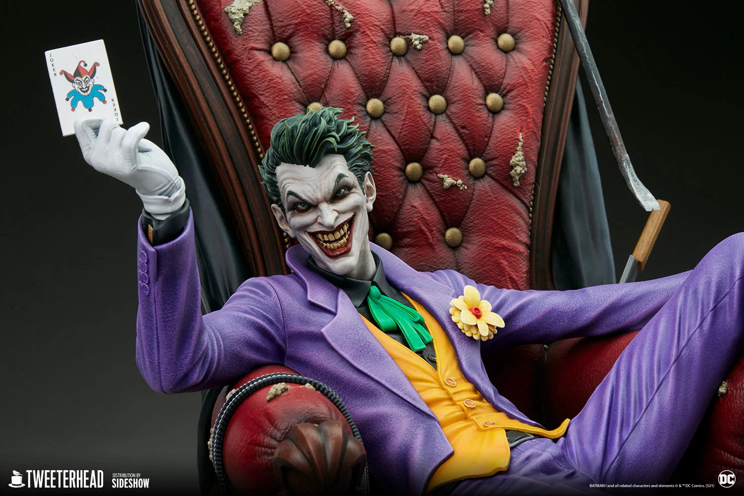 DC Comics - Joker 1/6 Scale Deluxe Maquette - Image 8