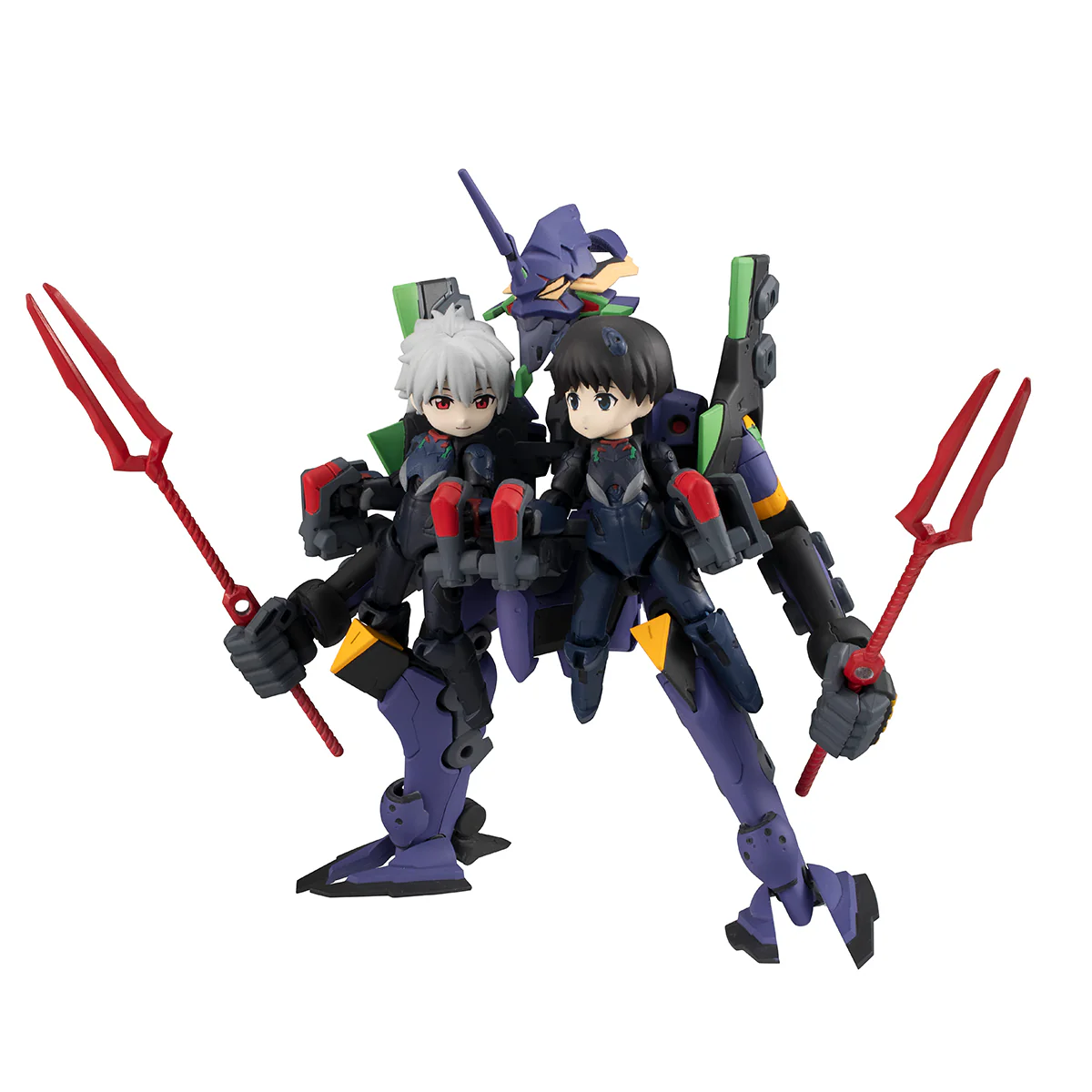 Desktop Army Rebuild of Evangelion: EVA-13, Shinji Ikari, and Kaworu Nagisa - Image 2