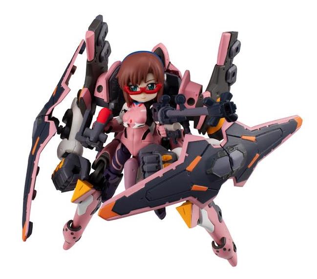 Desktop Army Rebuild of Evangelion: Makinami Mari Illustrious & Evangelion Unit-08 Alpha