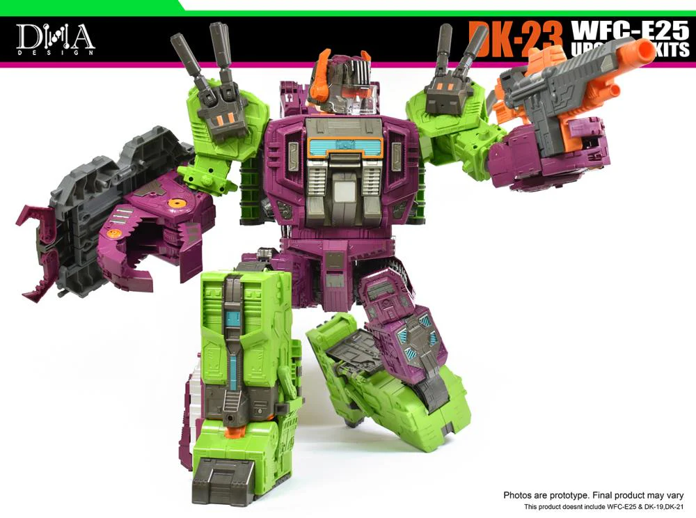 DK-23 Upgrade Kit For Earthrise WFC-E25 Titan Scorponok - Image 4