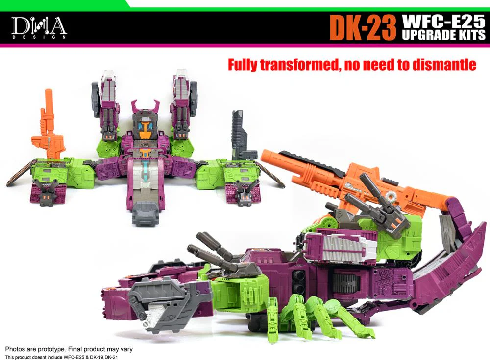 DK-23 Upgrade Kit For Earthrise WFC-E25 Titan Scorponok - Image 6