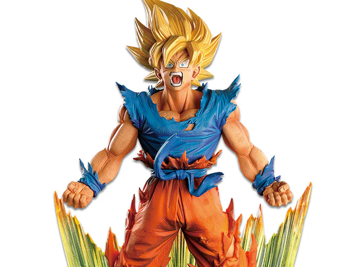 Dragonball Z Super Master Stars Diorama Super Saiyan Goku (The Brush) - Image 2