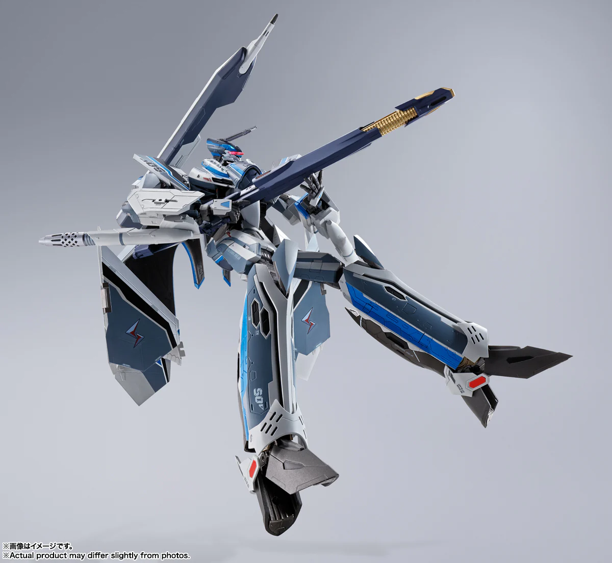 DX Chogokin - Macross Delta Movie: Absolute Live!!!!!! VF-31AX Kairos Plus Movie Edition (Hayate Immerman USE) - Image 8