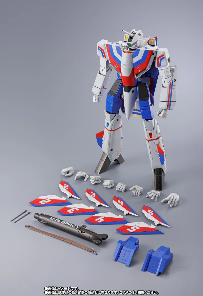 DX Chogokin - Macross VF-1A Valkyrie Angel Birds Ver. P-Bandai Exclusive - Image 8