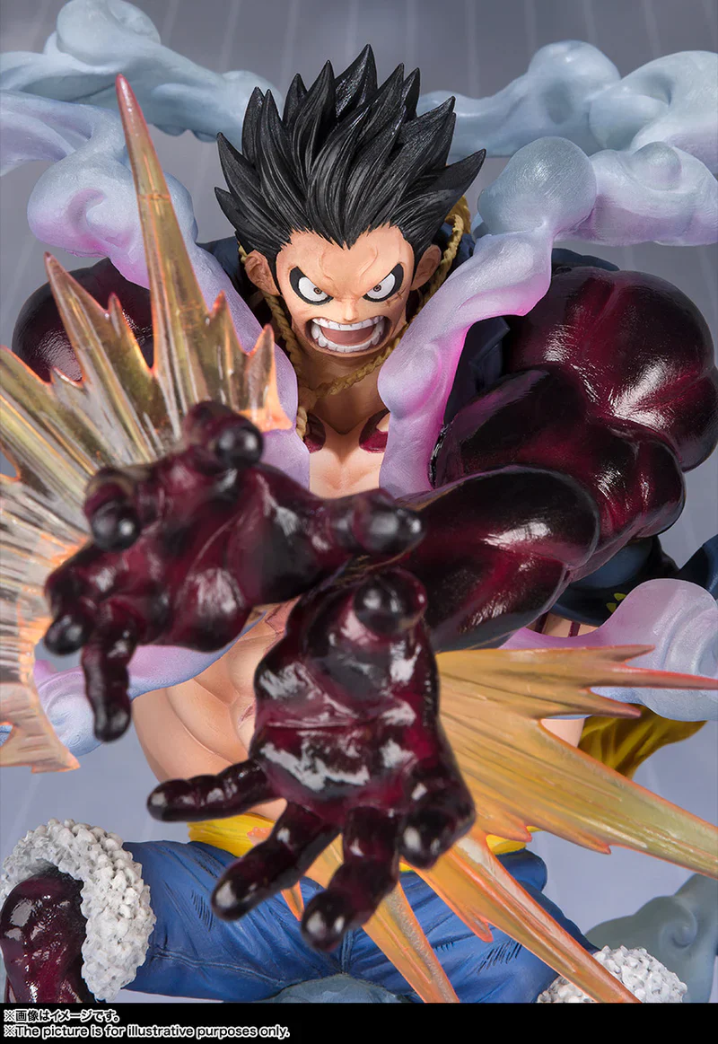 Figuarts ZERO One Piece: Extra Battle Monkey D. Luffy Gear 4 (Leo Bazooka) (Reissue) - Image 2