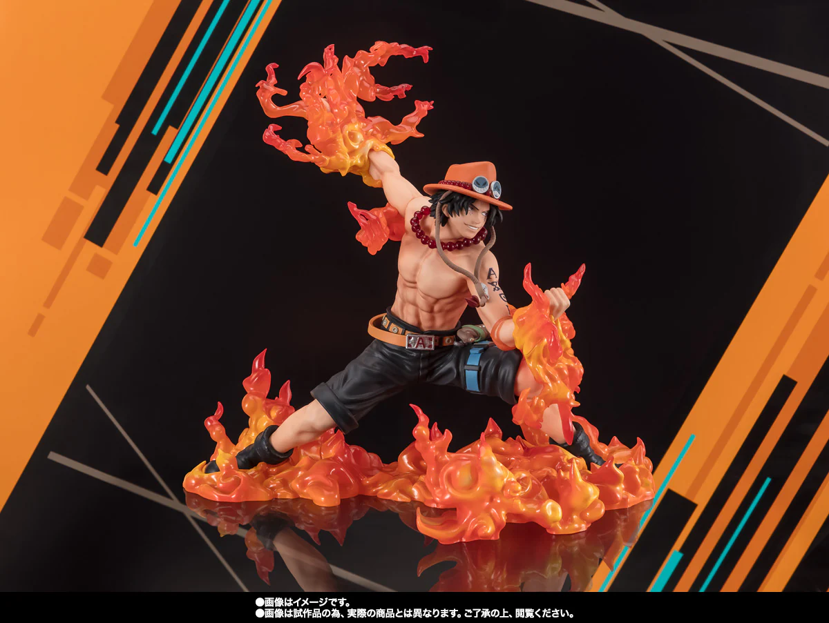Figuarts ZERO One Piece: Extra Battle Portgas D. Ace (Bounty Rush 5th Anniversary Ver.) - Image 2
