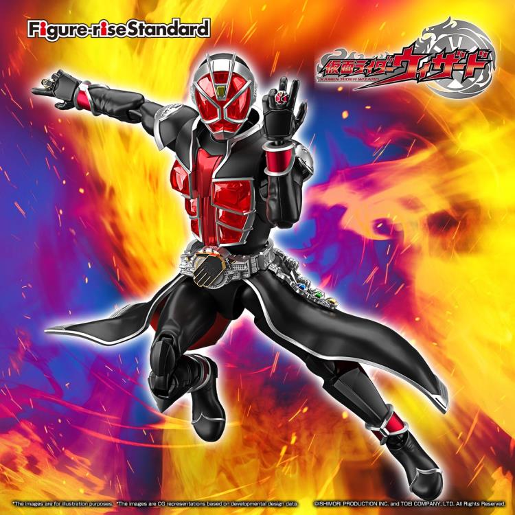 Figure-rise Standard - Kamen Rider Wizard Flame Style - Image 11