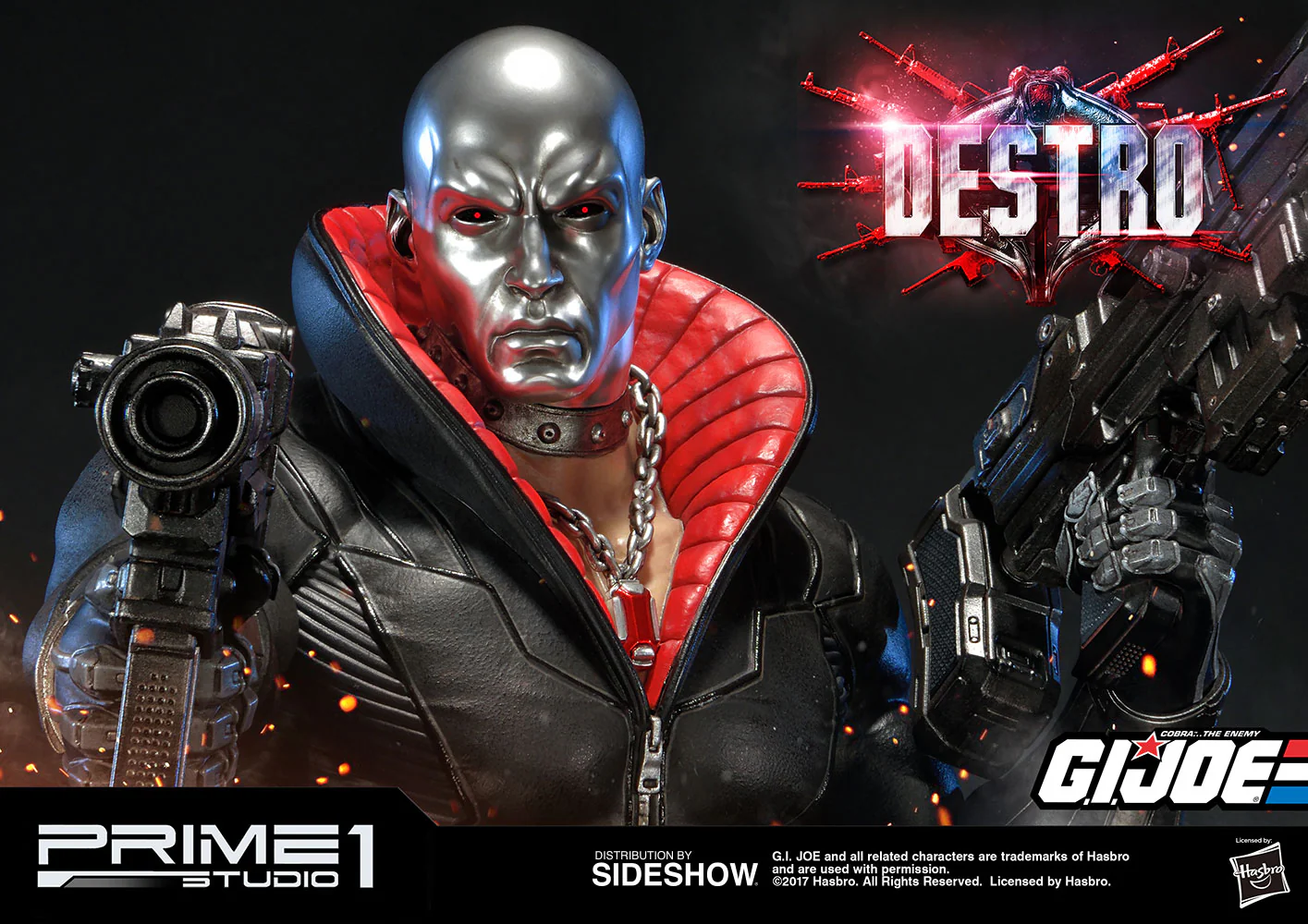 G.I. Joe Destro Statue - Image 2
