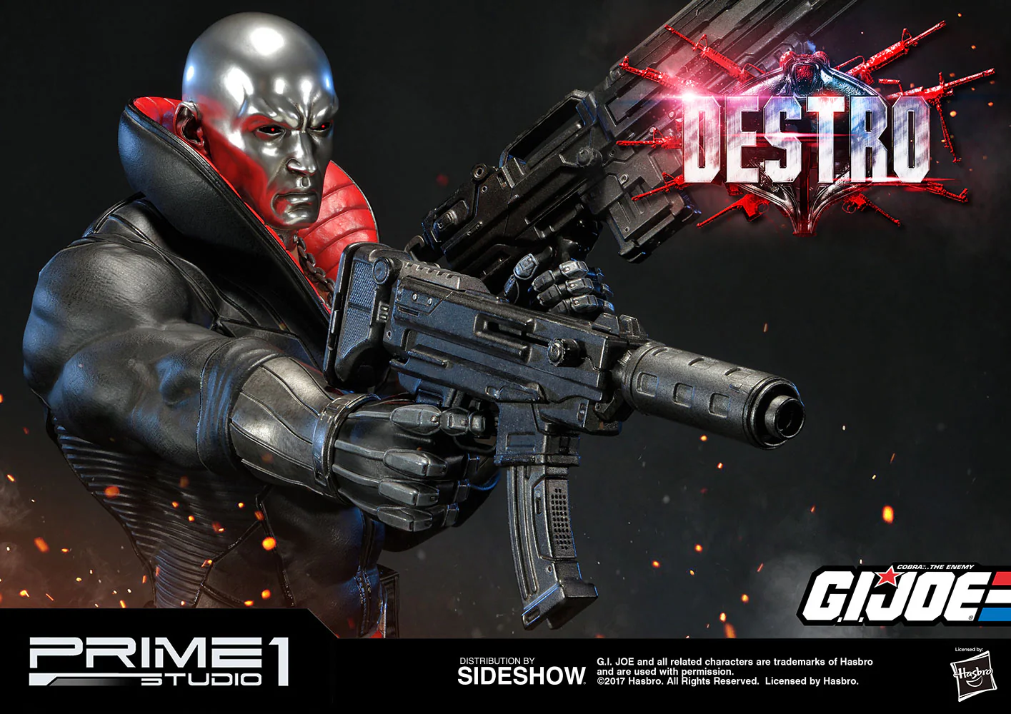 G.I. Joe Destro Statue - Image 3