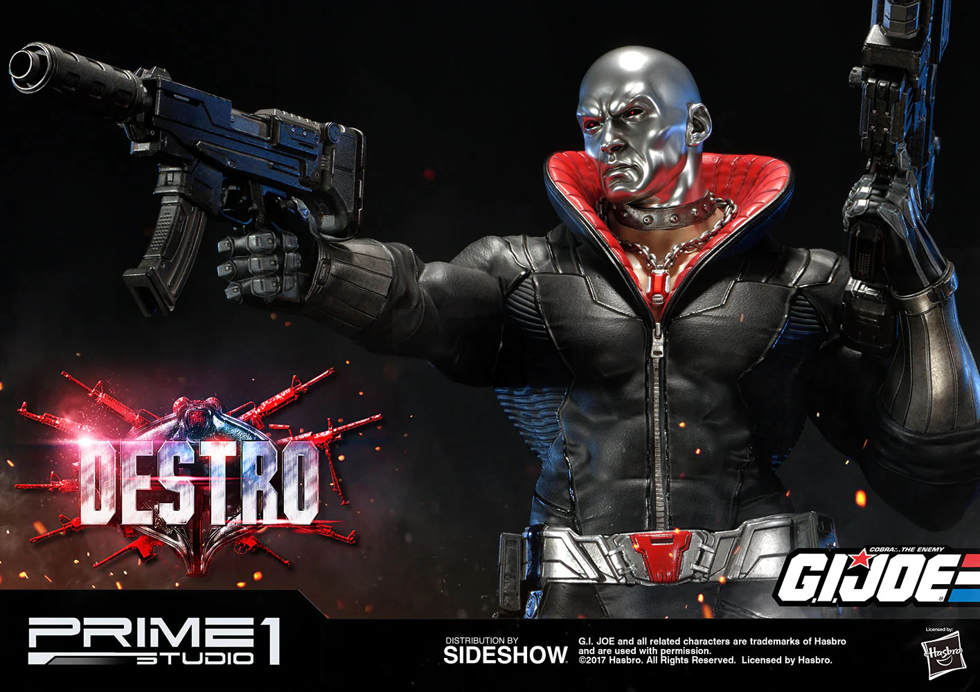 G.I. Joe Destro Statue - Image 4