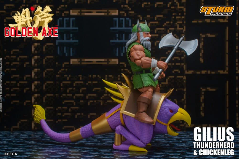 Golden Axe: Gilius Thunderhead & Chickenleg 1/12 Scale Figure Set - Image 10