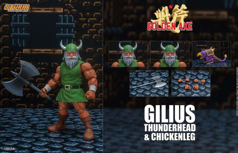 Golden Axe: Gilius Thunderhead & Chickenleg 1/12 Scale Figure Set - Image 11