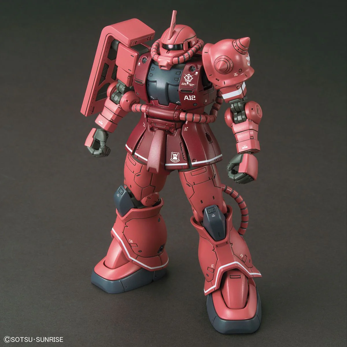 HG#024 Zaku II Principality of ZEON Char Aznable`s Mobile Suits Red Comet Ver. - Image 4