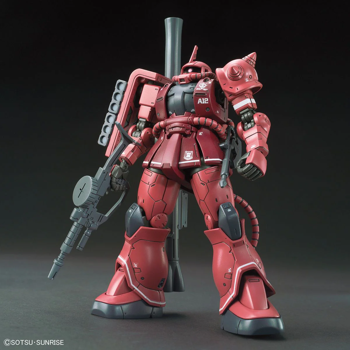 HG#024 Zaku II Principality of ZEON Char Aznable`s Mobile Suits Red Comet Ver. - Image 5