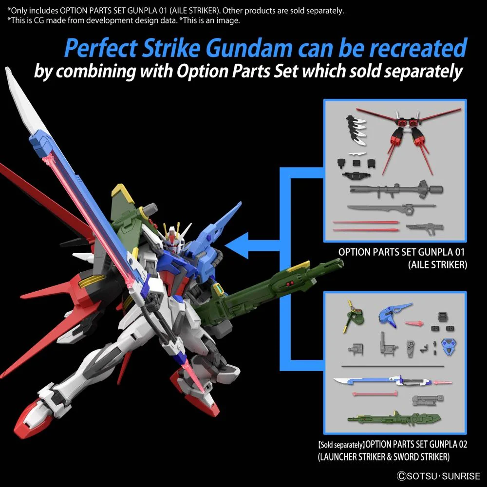 HG Gundam SEED Aile Striker Optional Parts Set 01 1/144 Scale - Image 14