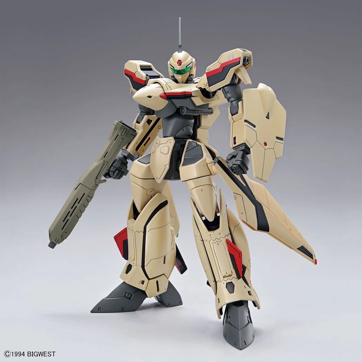HG Macross Plus YF-19 Isamu Dyson Machine 1/100 Scale Model Kit - Image 2