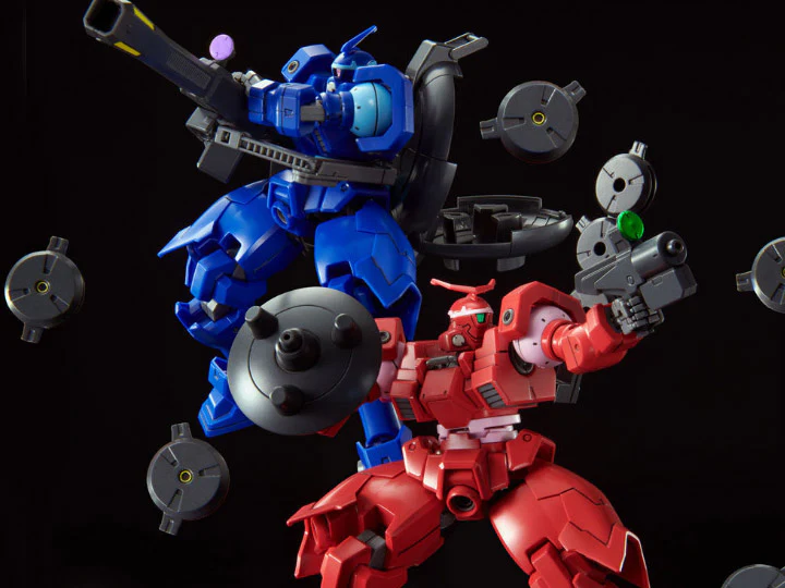 HGAC Vayeate & Mercurius Model Kit Set - P-Bandai - Image 3