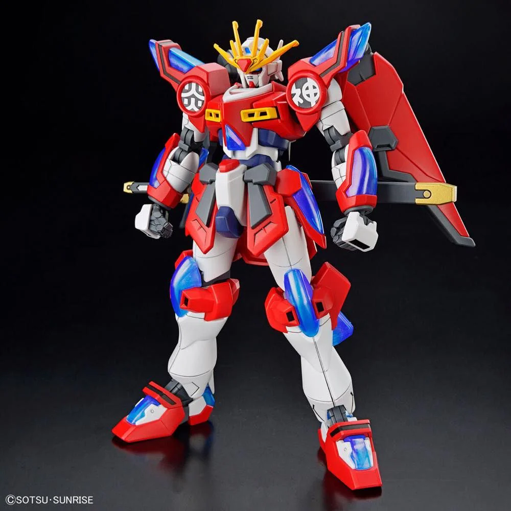 HGGBM#04 Shin Burning Gundam 1/144 Scale Model Kit - Image 2