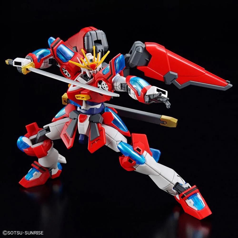 HGGBM#04 Shin Burning Gundam 1/144 Scale Model Kit - Image 5