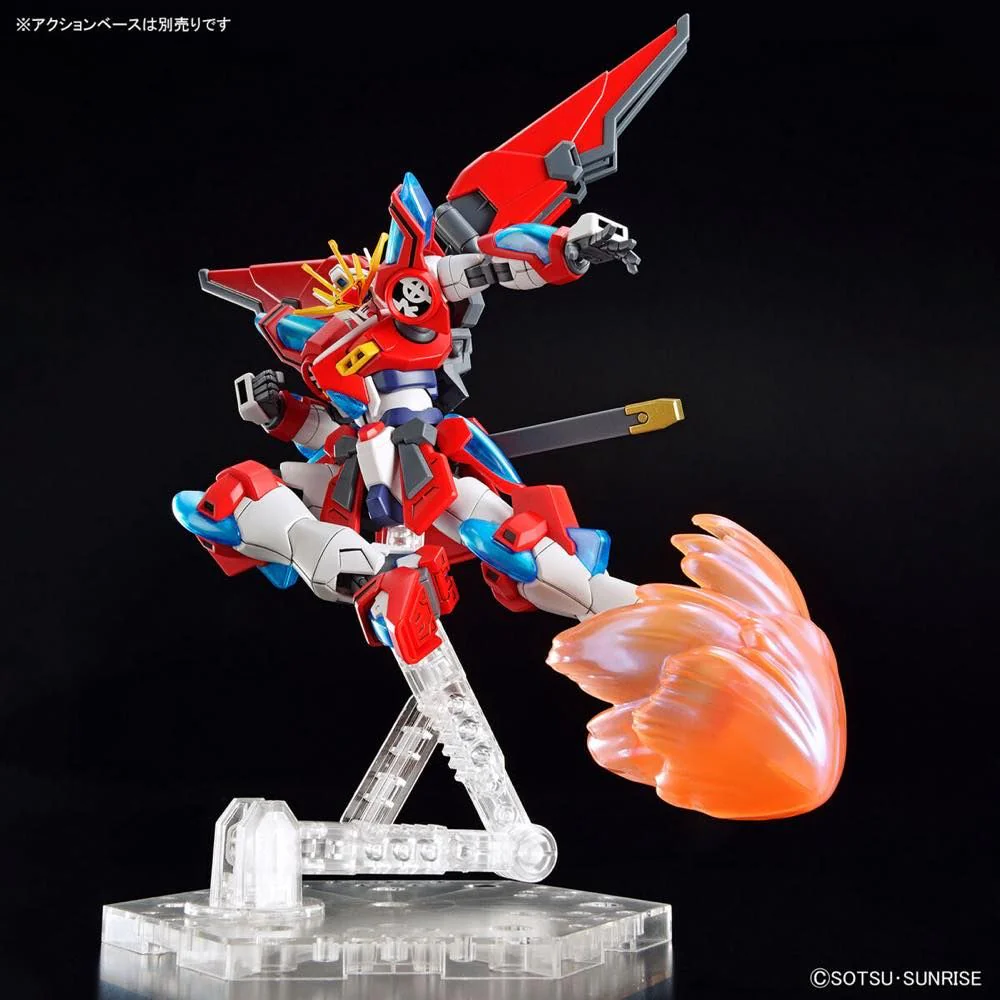 HGGBM#04 Shin Burning Gundam 1/144 Scale Model Kit - Image 6