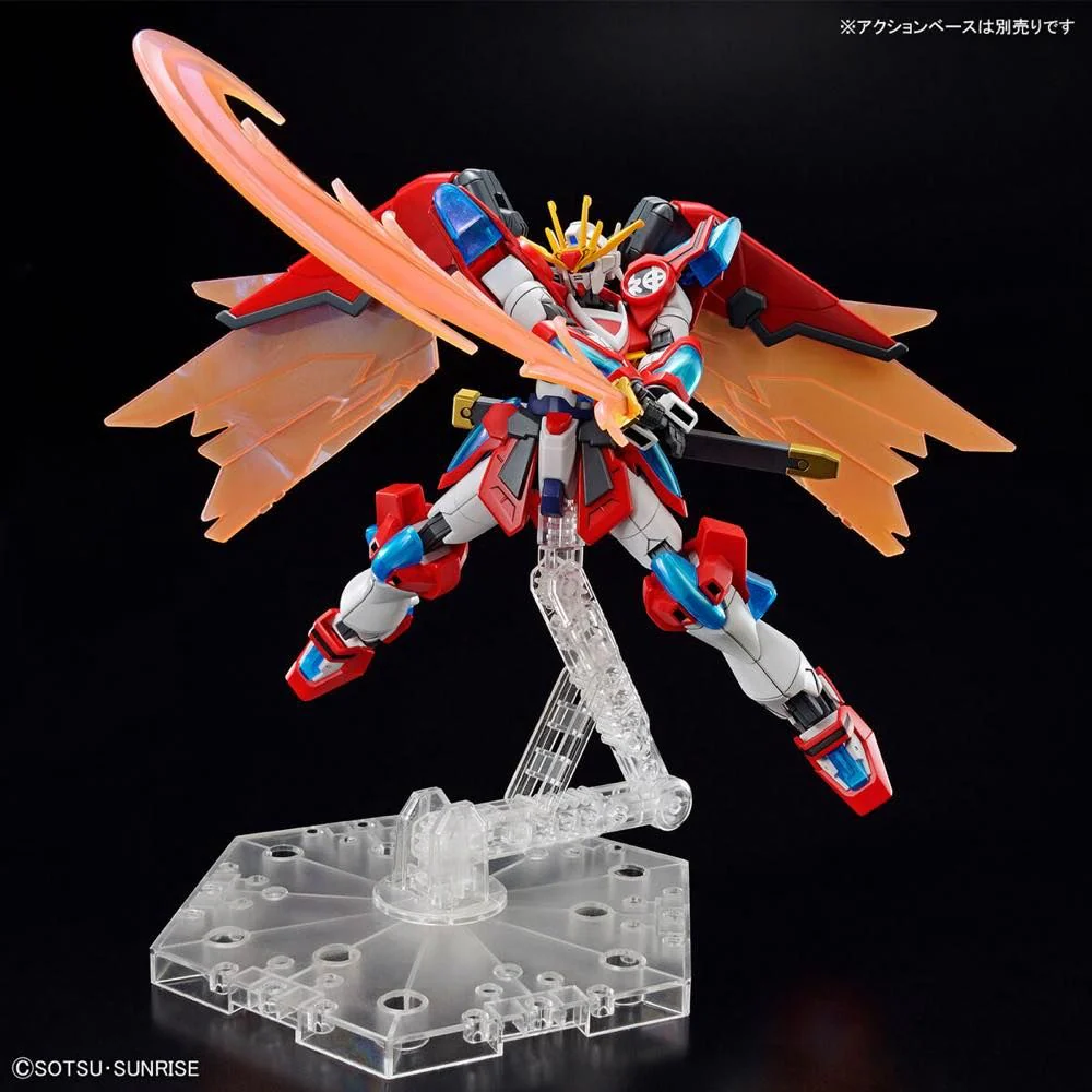 HGGBM#04 Shin Burning Gundam 1/144 Scale Model Kit - Image 8