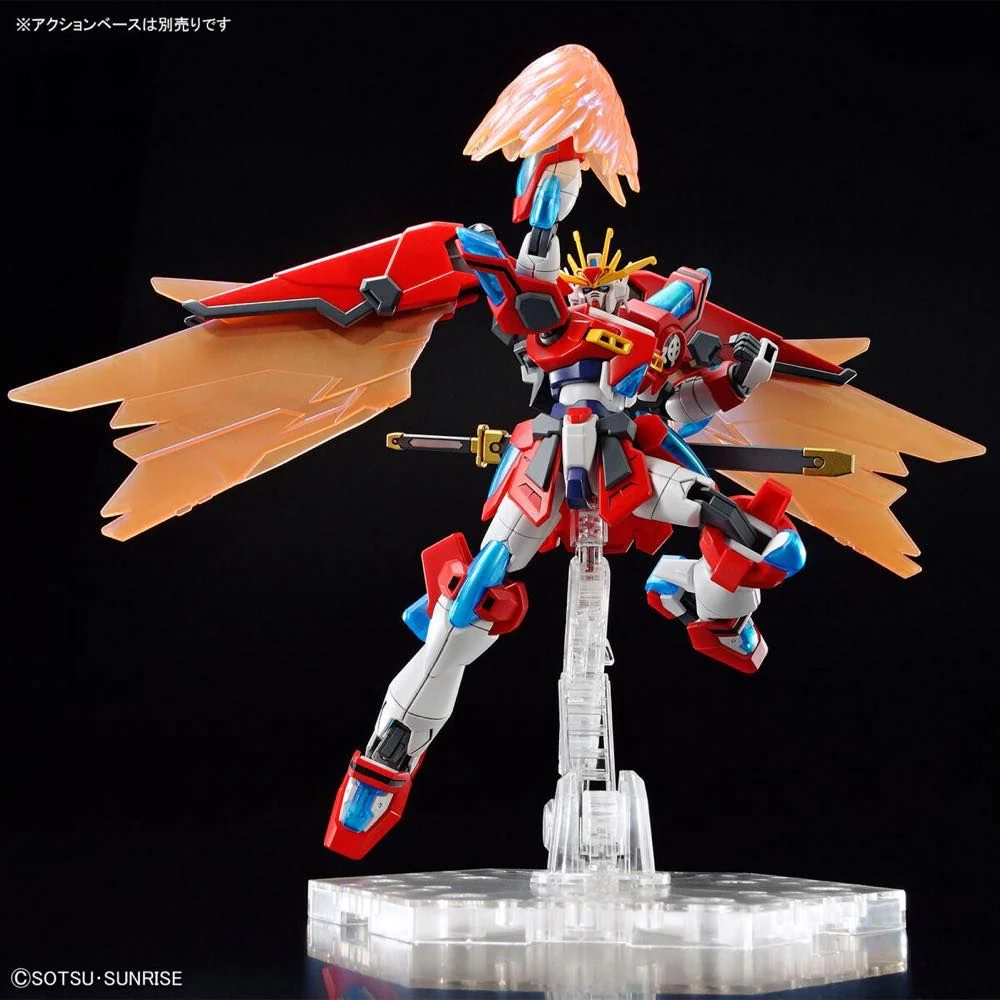 HGGBM#04 Shin Burning Gundam 1/144 Scale Model Kit - Image 9