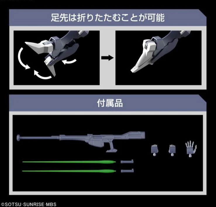 HGTWFM #07 Gundam Pharact - Image 8