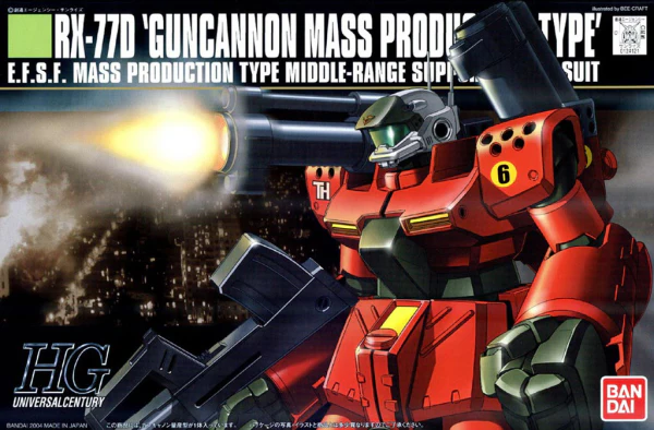 HGUC#044 Guncannon Mass Production Type