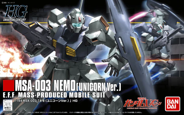 HGUC#140 Nemo (Unicorn Ver)