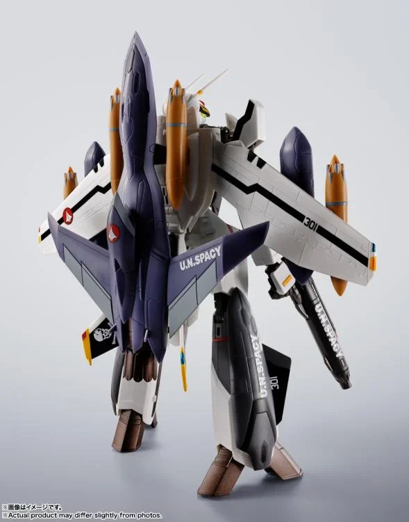 Hi-Metal R Macross Zero: VF-0S Phoenix (Roy Fokker) + QF-2200D-Ghost - Image 3
