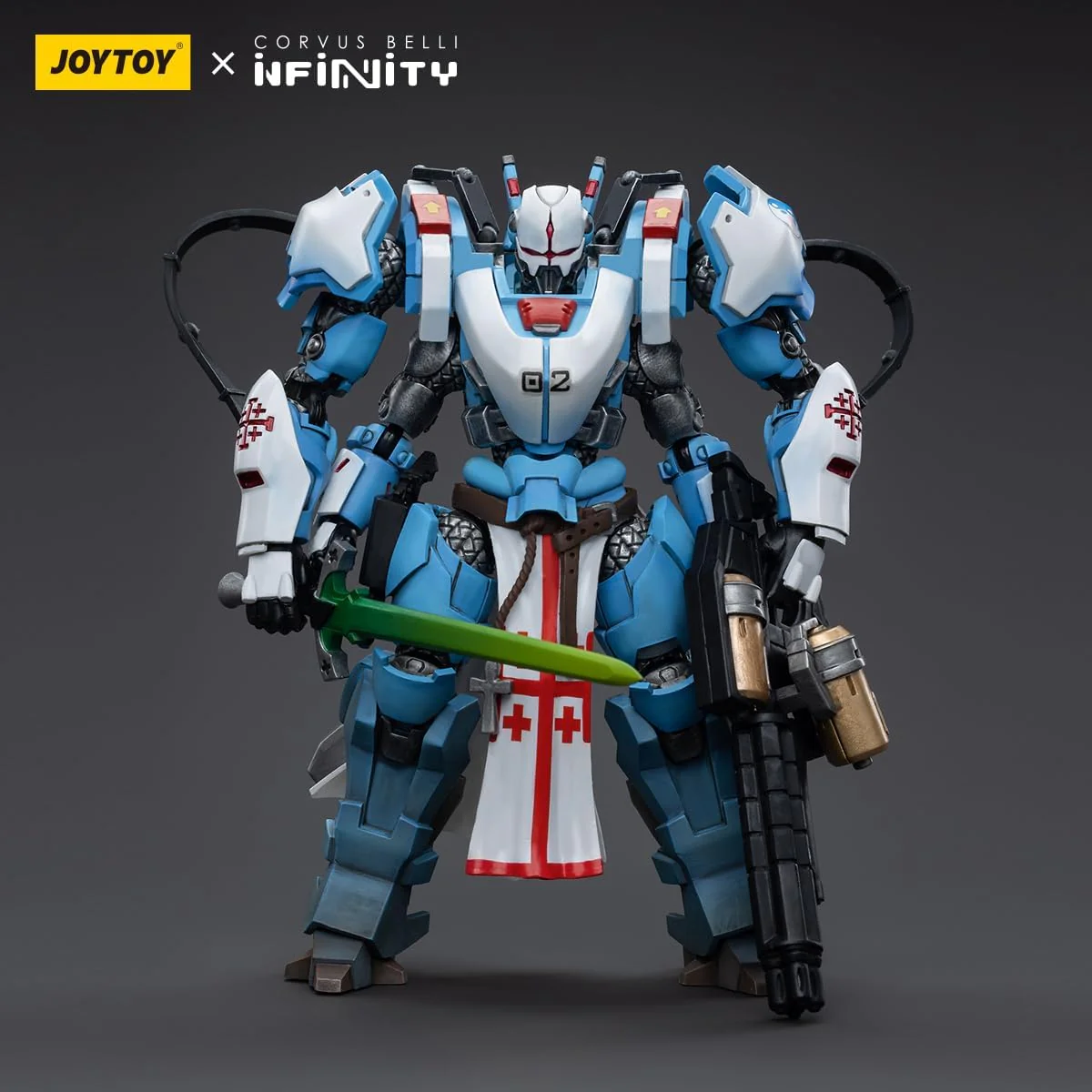 Infinity PanOceania Knight of the Holy Sepulchre 1/18 Scale Figure - Image 3