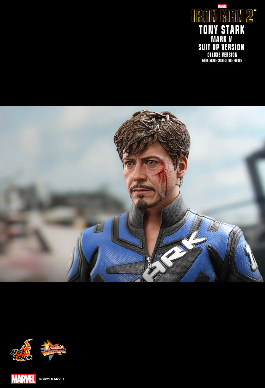 Iron Man 2 - Tony Stark (Mark V Suit Up Ver.) MMS600-D18 - Image 7