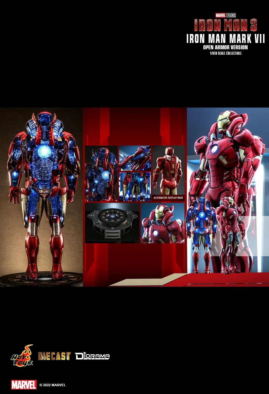Iron Man 3 - Iron Man Mark VII (Open Armor Ver.) DS004D51 - Image 14