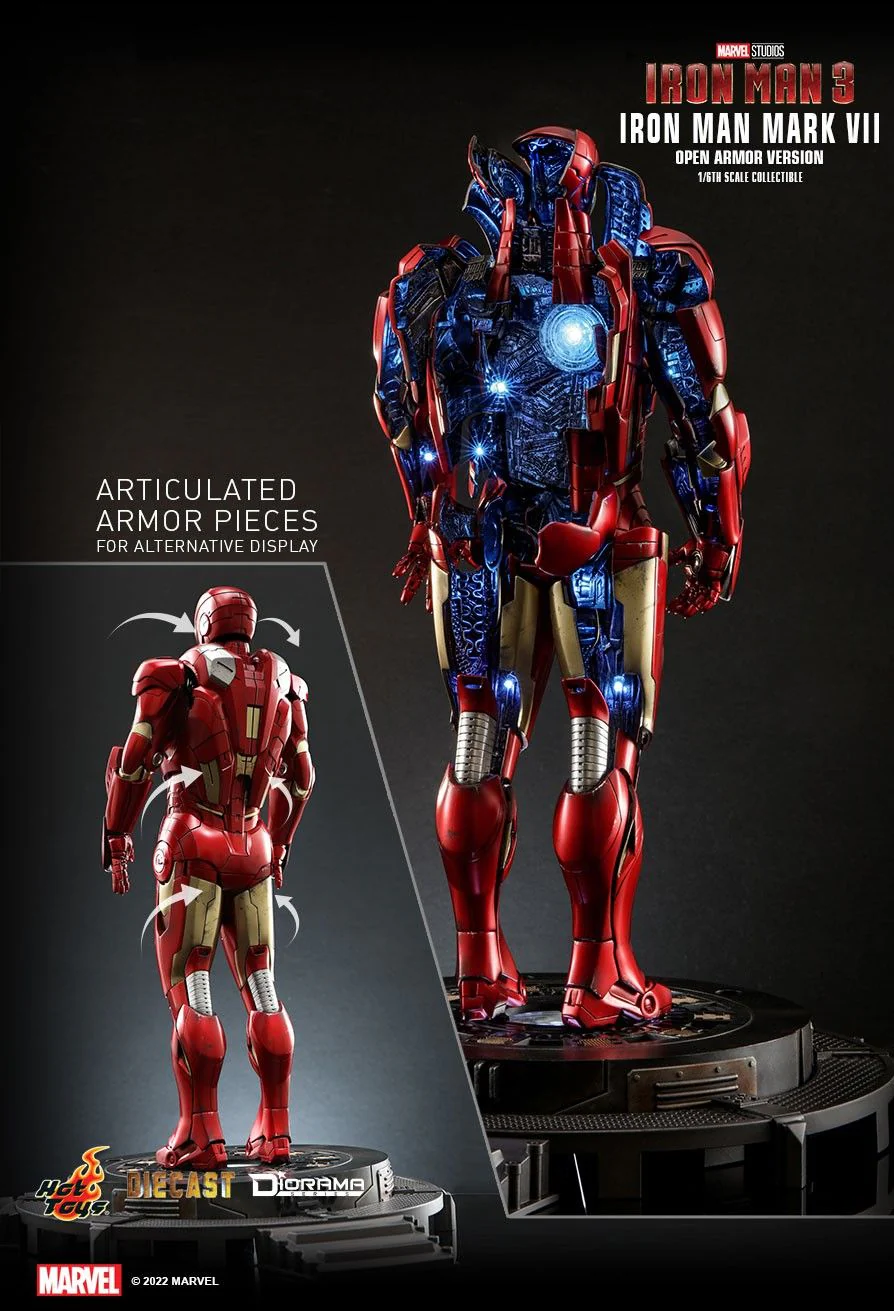 Iron Man 3 - Iron Man Mark VII (Open Armor Ver.) DS004D51 - Image 2