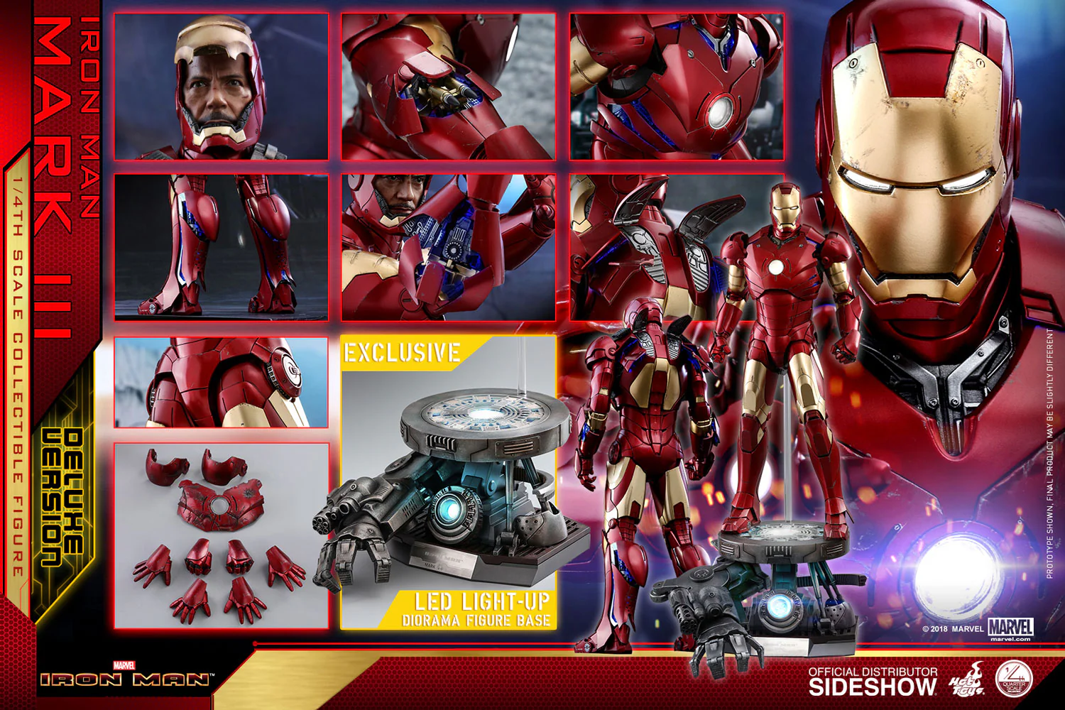 Iron Man: Iron Man Mark III - QS012 - Image 8